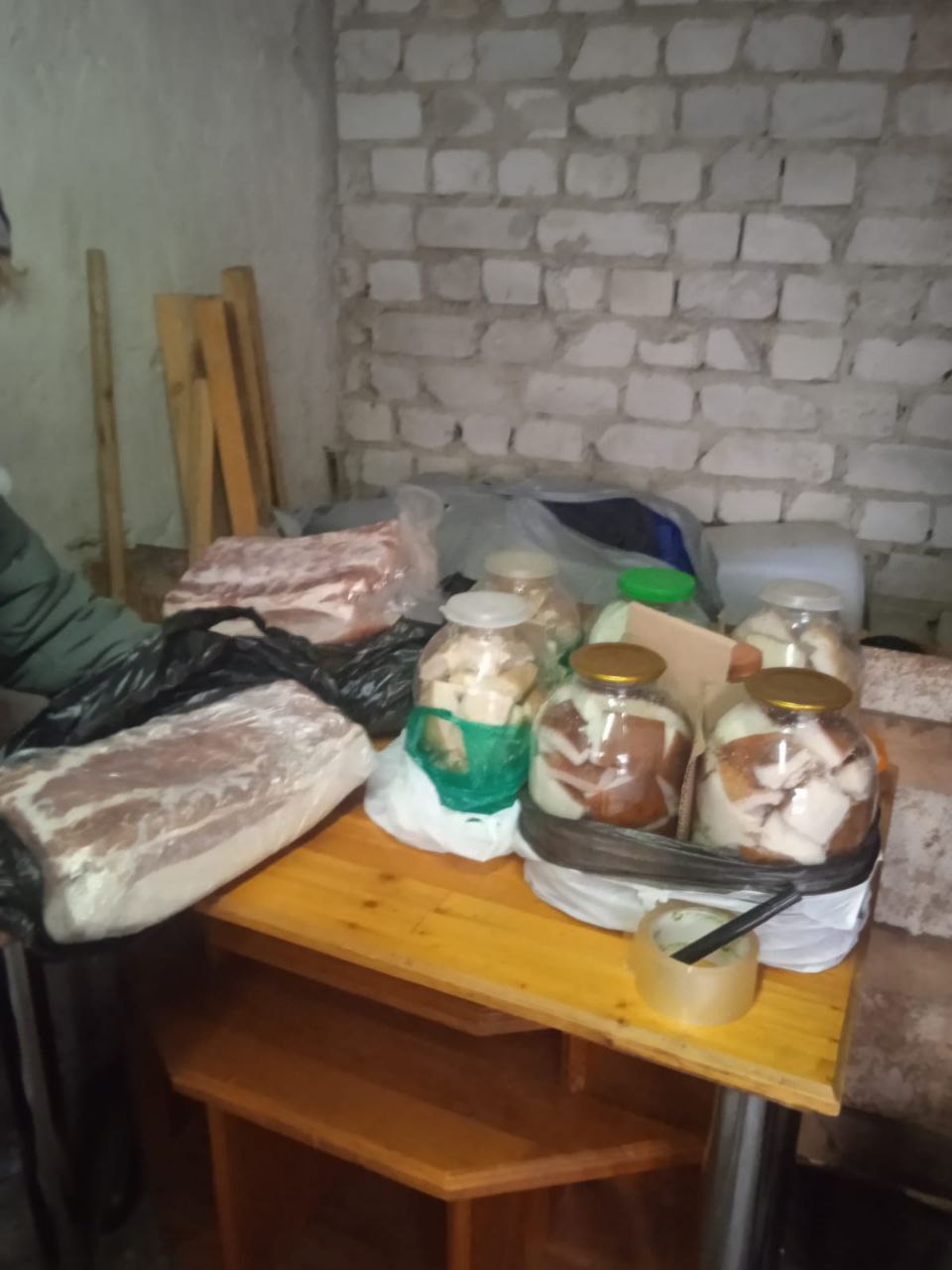 Бойцам от нижнедевидцев!.